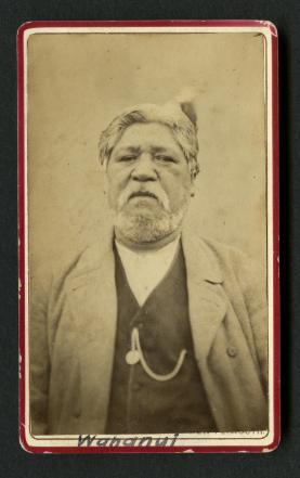 Portrait of Wahanui Huatare