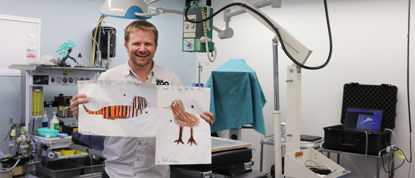 Incredible artwork from an aspiring zoo-vet!